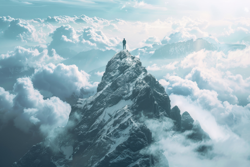 Droom: over berg en pilaar