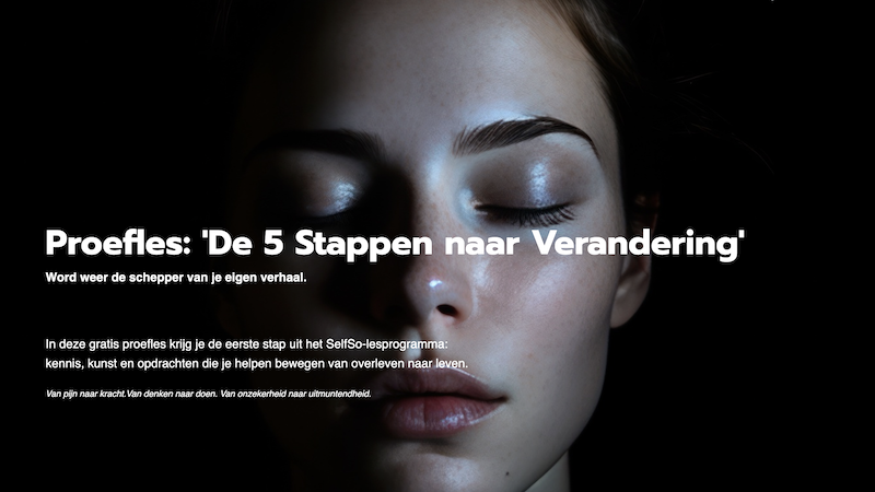 Worden wat je bent. Gratis proefles SelfSo